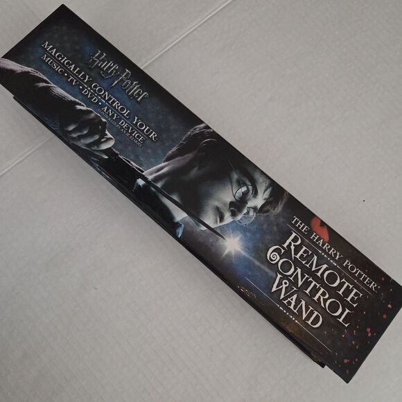The Noble Collection The Harry Potter TV Remote Control Wand Magic Wizard - Picture 1 of 14